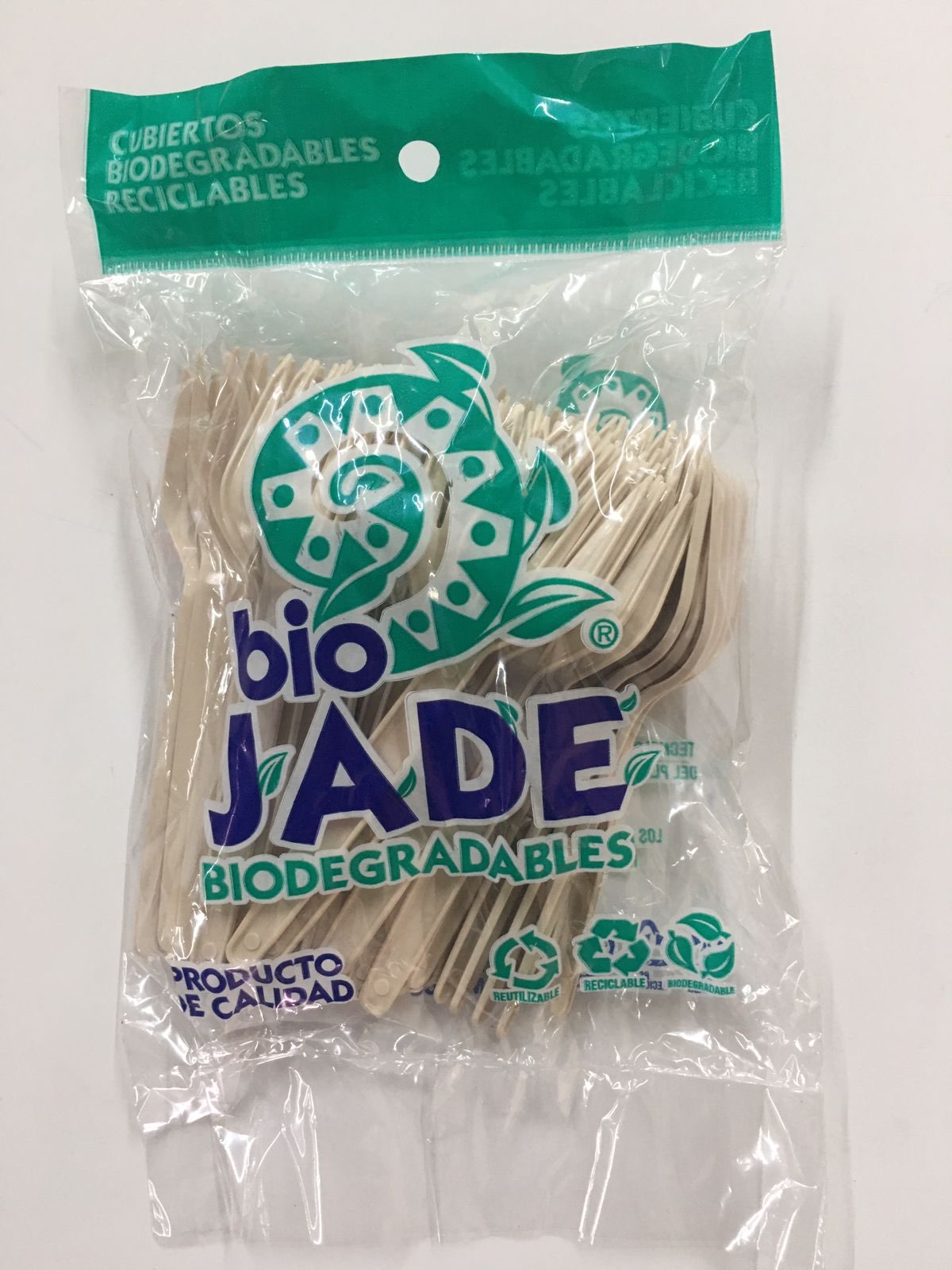Tenedor Biodegradable Jade