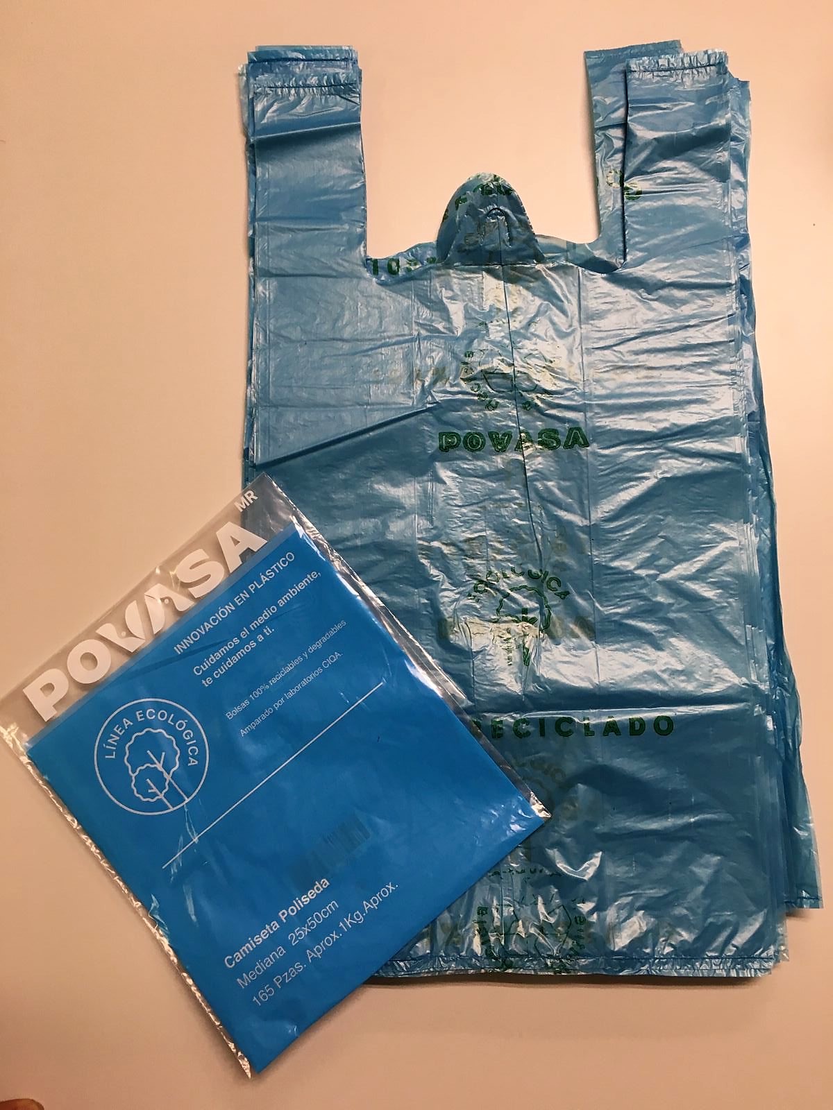 Camiseta Polipapel Ecológica POVASA