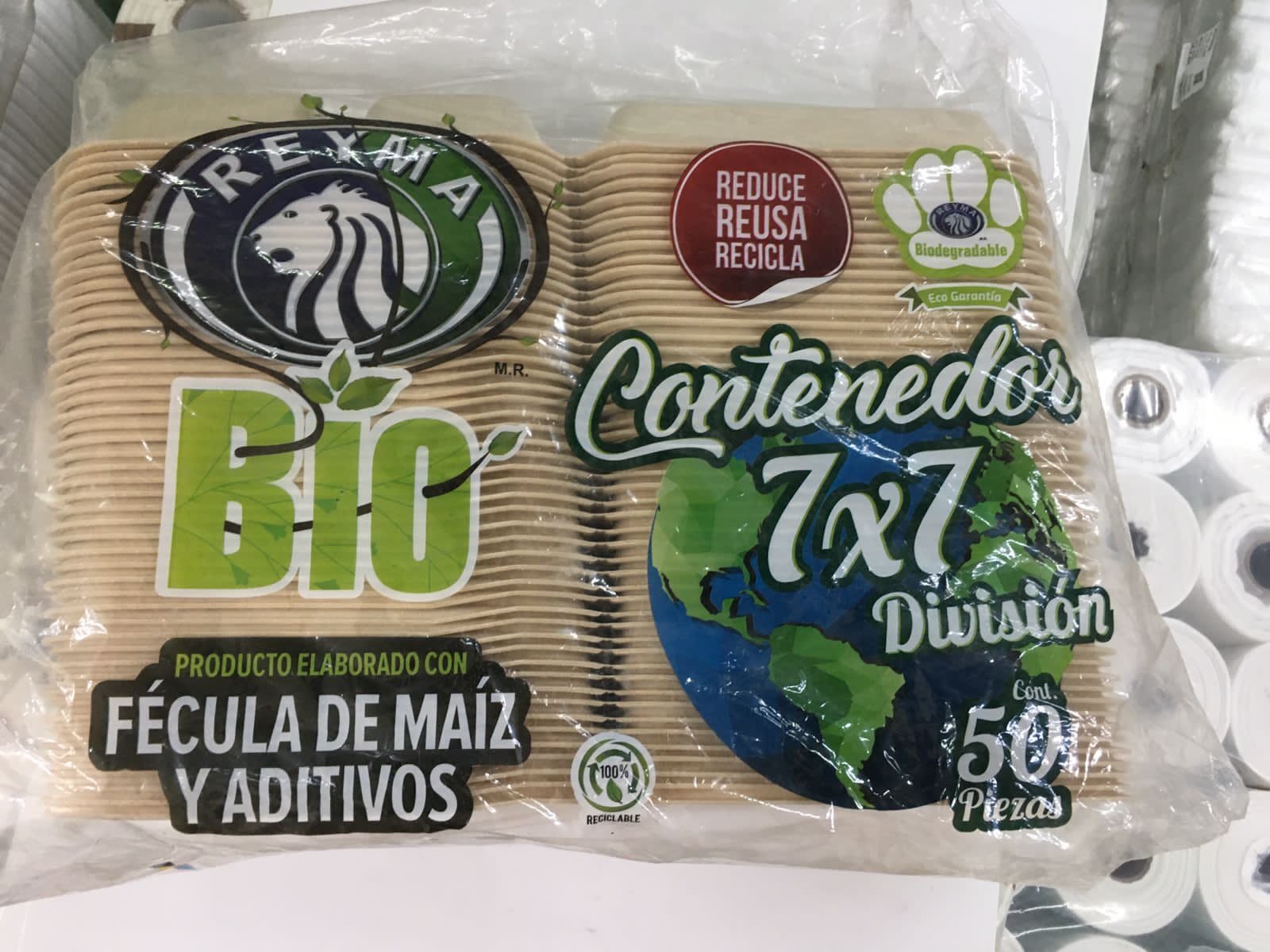 Contenedor Biodegradable Reyma