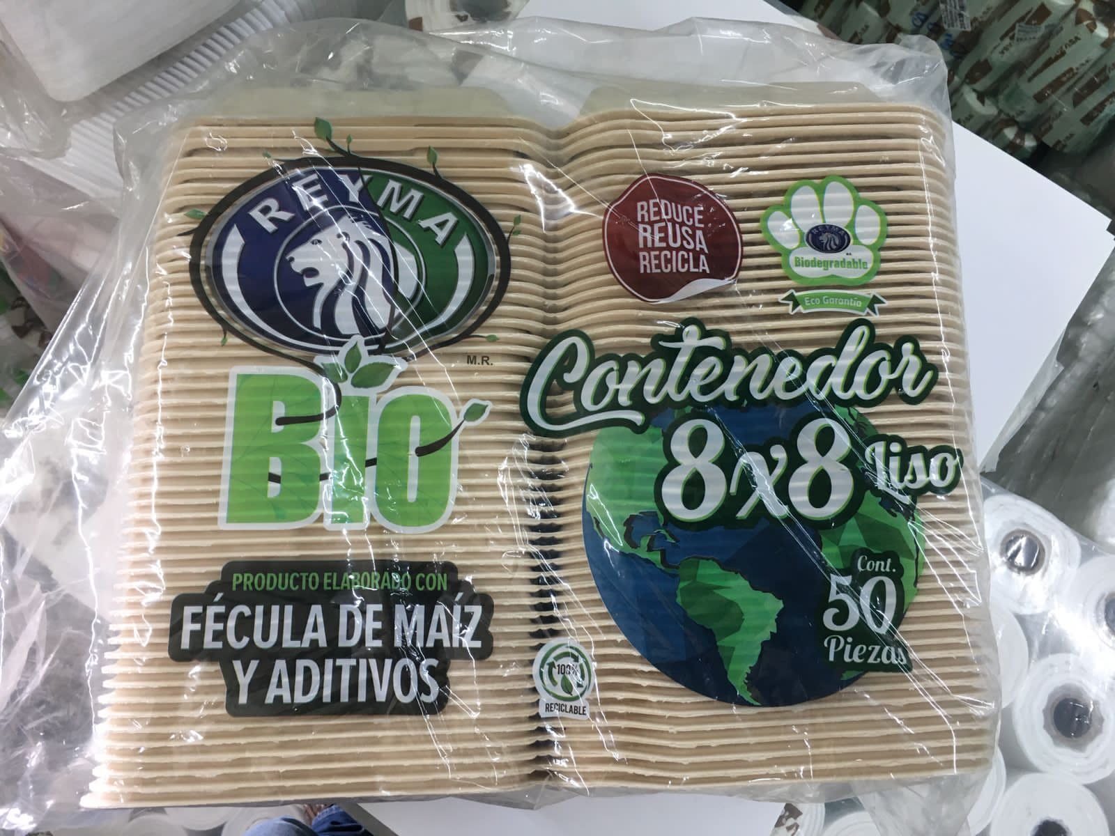 Contenedor Biodegradable Reyma