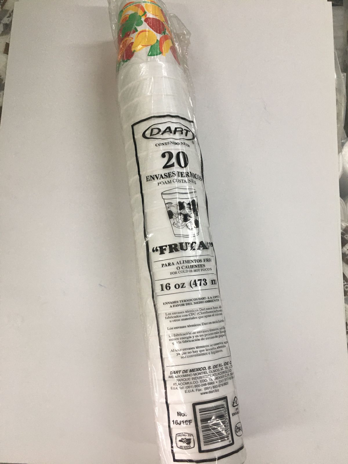Envase Decorado Dart